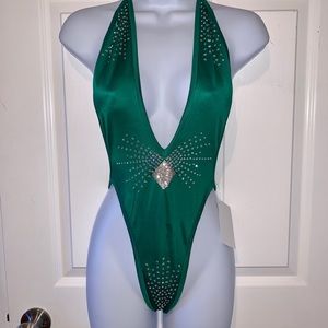 Exotic dancewear one piece